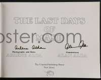 3x0040 LAST DAYS OF MASH signed softcover book 1983 by BOTH Alan Alda AND his wife Arlene Alda!