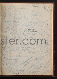 3x0042 HERE COME THE GIRLS signed script Oct 3, 1952, by Bob Hope & 12 others, Arlene Dahl's script!