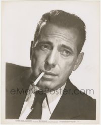 3y0220 DEAD RECKONING 11.25x14 still 1947 head & shoulders portrait of Humphrey Bogart w/cigarette!