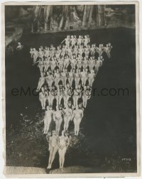 3y0234 FOOTLIGHT PARADE deluxe 11x14 still 1933 sexy geometric swimmers in Busby Berkeley musical!