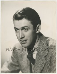 3y0257 JAMES STEWART deluxe 10.75x14 still 1938 great head & shoulders portrait by A.L. Schafer!