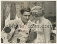 3y0268 MAGIC FLAME deluxe 10.75x13.75 still 1927 circus clown Ronald Colman & pretty Vilma Banky!