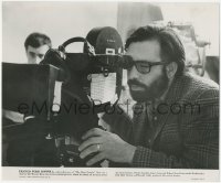 3y0281 RAIN PEOPLE candid deluxe 11x13.25 still 1969 c/u of director Francis Ford Coppola at camera!