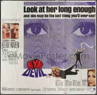 3y0123 EYE OF THE DEVIL 6sh 1967 Deborah Kerr, David Niven, Sharon Tate, completely different image!