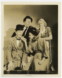 3y1293 BLOCK-HEADS 8x10.25 still 1938 Stan Laurel & Oliver Hardy w/ Patricia Ellis & Minna Gombell!