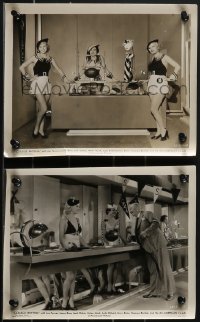 3y1616 COLLEGE RHYTHM 2 8x10 stills 1934 Norman Taurog football musical, sexy women!