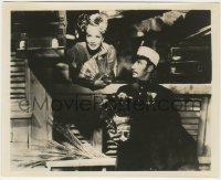 3y1336 DEVIL IS A WOMAN 8.25x10 still 1935 Lionel Atwill stares at beautiful Marlene Dietrich!