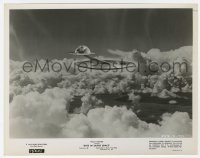 3y1355 EYES IN OUTER SPACE 8x10.25 still 1959 great Disney art of Star Trek-like spaceship!