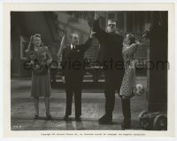 3y1369 GHOST OF FRANKENSTEIN 8x10.25 still 1942 Hardwicke restrains monster Lon Chaney holding girl!