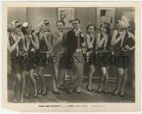 3y1389 HIPS HIPS HOORAY 8x10.25 still 1934 Bert Wheeler & Robert Woolsey w/scantily clad showgirls!