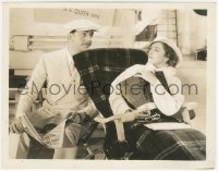 3y1417 LIBELED LADY 8x10.25 still 1936 William Powell leering at coy Myrna Loy on ship deck!