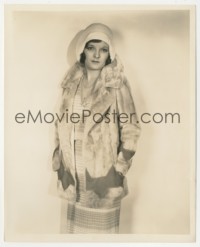 3y1430 MARIAN NIXON 8x10 still 1930s full-length portrait wearing fur coat by Fred R. Archer!