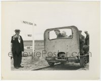 3y1479 RAILRODDER 8x10 still 1965 Buster Keaton hitchhiking on railroad, last movie he directed!