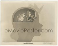 3y1481 REASON & EMOTION 8x10.25 still 1943 Disney, how a brain is run by conflicting ideas, rare!