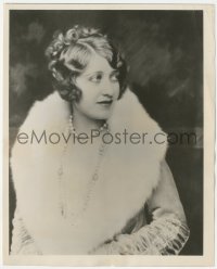 3y1489 RUTH ETTING 8x10 radio publicity still 1930 about to appear on stage at the Majestic Theatre!