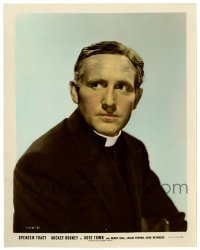 3y1299 BOYS TOWN color-glos 8x10.25 still 1938 close up of Spencer Tracy as Father Flanagan!