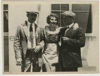 3y1517 TOD BROWNING/PRISCILLA DEAN/ROLLIN STURGEON 7.25x9.75 still 1920 during Outside the Law!