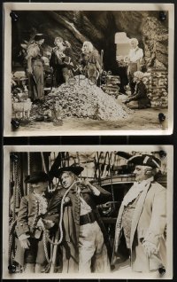 3y1635 TREASURE ISLAND 2 8x10 stills 1934 Wallace Beery, Lionel Barrymore, Jackie Cooper!