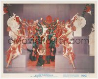 3y1528 WHITE CHRISTMAS color 8x10 still 1954 Crosby, Kaye, Clooney & Vera-Ellen in musical number!