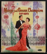 3y0343 MARGE CHAMPION/GOWER CHAMPION Whitman Publishing softcover book 1959 paper doll cut-outs!