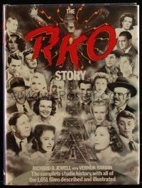 3y0336 RKO STORY hardcover book 1982 complete studio history, 1,051 films described & illustrated!