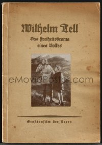 3y1231 WILLIAM TELL German book 1934 version of the fairy tale with Conrad Veidt, ultra rare!