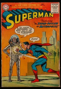 3y1178 SUPERMAN #106 comic book July 1956 pencils by Wayne Boring, inks by Stan Kaye!