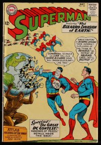 3y1195 SUPERMAN #169 comic book May 1964 pencils by Curt Swan, inks by George Klein, Al Plastino