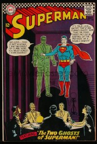 3y1188 SUPERMAN #186 comic book May 1966 pencils by Curt Swan, inks by George Klein!