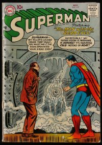 3y1180 SUPERMAN #117 comic book November 1957 pencils by Curt Swan, inks by Stan Kaye!