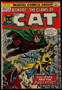 3y1200 TIGRA #2 comic book Jan 1973 art by Marie Severin, Jim Mooney & John Romita Sr., The Cat!