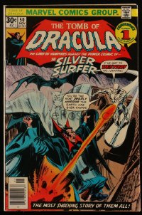 3y1204 TOMB OF DRACULA #50 comic book November 1976 art by Gene Colan & Tom Palmer, Silver Surfer!