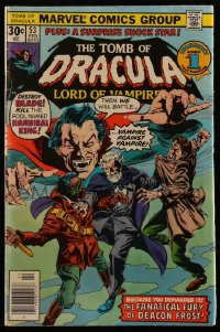 3y1205 TOMB OF DRACULA #53 comic book Feb 1977 art by Gene Colan & Tom Palmer, Blade, Hannibal King!