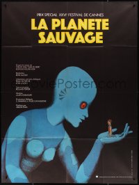3y0064 FANTASTIC PLANET French 1p 1973 wacky sci-fi cartoon, Cannes winner, cool artwork!