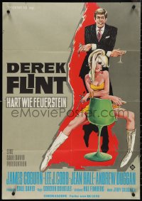 3y0471 IN LIKE FLINT German 1967 secret agent James Coburn & Jean Hale by Klaus Rutters!