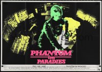 3y0472 PHANTOM OF THE PARADISE horizontal German 1975 Brian De Palma, sold his soul for rock n' roll!