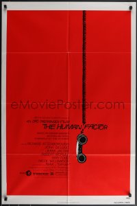 3y0899 HUMAN FACTOR 1sh 1980 Otto Preminger, cool art of hanging telephone by Saul Bass!