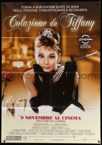 3y0053 BREAKFAST AT TIFFANY'S Italian 1p R2011 Audrey Hepburn, one day 50th anniversary release