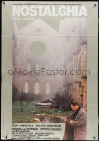 3y0107 NOSTALGHIA Italian 1p 1983 Russian Andrei Tarkovsky's Nostalghia, Oleg Yankovsky