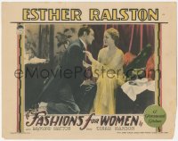 3y0603 FASHIONS FOR WOMEN LC 1927 beautiful Esther Ralston is romanced by Einar Hansen, ultra rare!