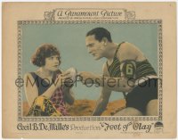 3y0604 FEET OF CLAY LC 1924 Ricardo Cortez & Vera Reynolds at the beach, Cecil B. DeMille, rare!