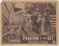 3y0605 FLYING G-MEN chapter 6 LC 1939 Columbia WWII serial, Robert Paige, Phantom of the Sky!