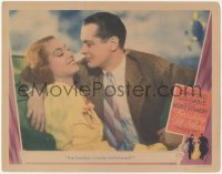 3y0606 FORSAKING ALL OTHERS LC 1934 romantic c/u of Joan Crawford & Robert Montgomery, ultra rare!