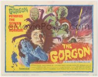 3y0533 GORGON TC 1964 she had a face only a mummy could love, petrifies the screen with horror!