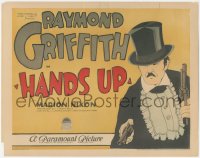 3y0534 HANDS UP TC 1926 sisters save Civil War rebel spy Raymond Griffith's life & both marry him!