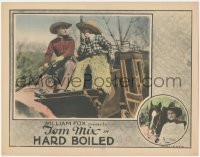 3y0615 HARD BOILED LC 1926 great image of Tom Mix & Heinie Conklin on stagecoach, very rare!