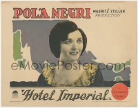 3y0623 HOTEL IMPERIAL LC 1927 close up of beautiful smiling Pola Negri, Mauritz Stiller, ultra rare!