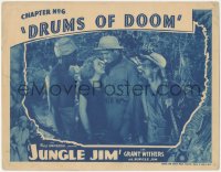 3y0630 JUNGLE JIM chapter 6 LC 1936 Grant Withers, Betty Jane Rhodes, Universal serial, Drums of Doom!