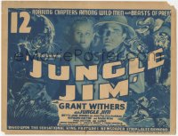 3y0537 JUNGLE JIM TC 1936 12 roaring chapters among wild men & beasts of prey, whole serial!