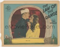 3y0635 LAW OF THE RANGE LC 1928 Joan Crawford with bandaged Tim McCoy, safe at last, very rare!